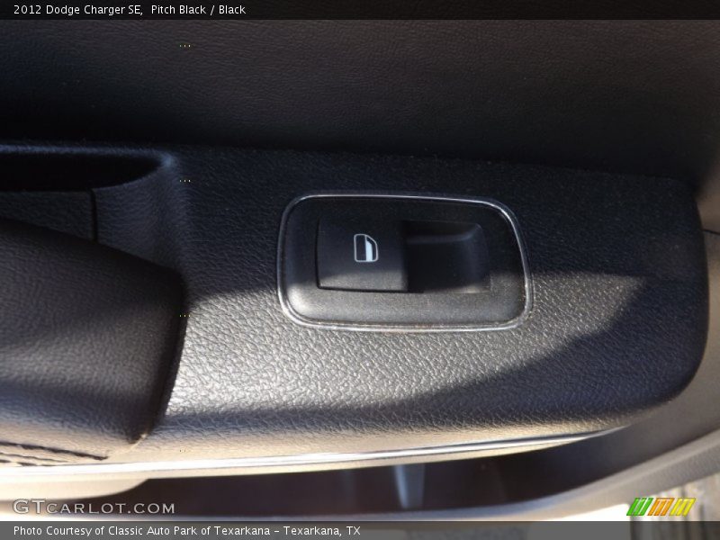 Pitch Black / Black 2012 Dodge Charger SE