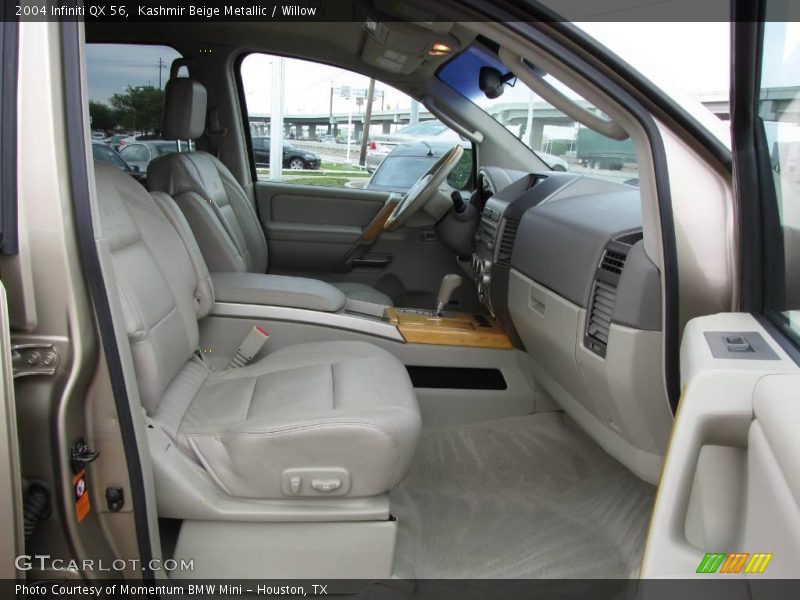 Kashmir Beige Metallic / Willow 2004 Infiniti QX 56
