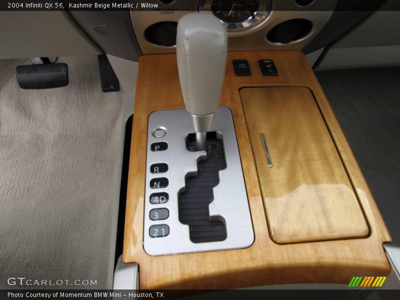 Kashmir Beige Metallic / Willow 2004 Infiniti QX 56