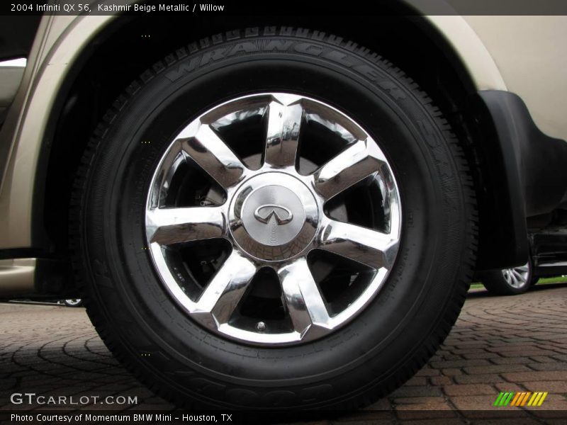 Kashmir Beige Metallic / Willow 2004 Infiniti QX 56