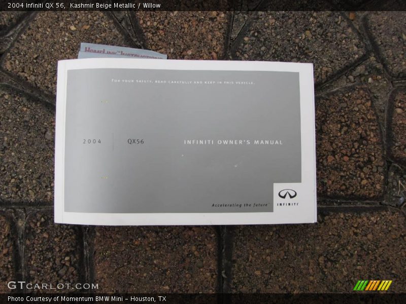 Kashmir Beige Metallic / Willow 2004 Infiniti QX 56