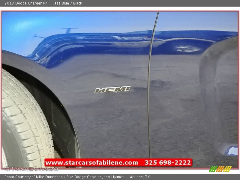 Jazz Blue / Black 2013 Dodge Charger R/T