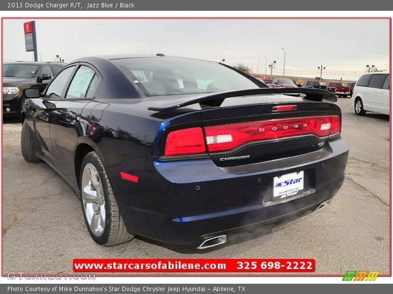 Jazz Blue / Black 2013 Dodge Charger R/T