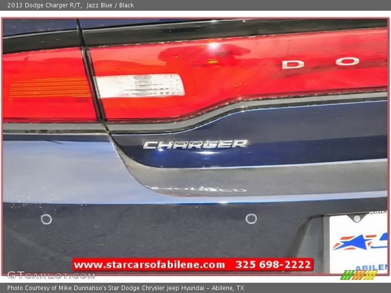 Jazz Blue / Black 2013 Dodge Charger R/T