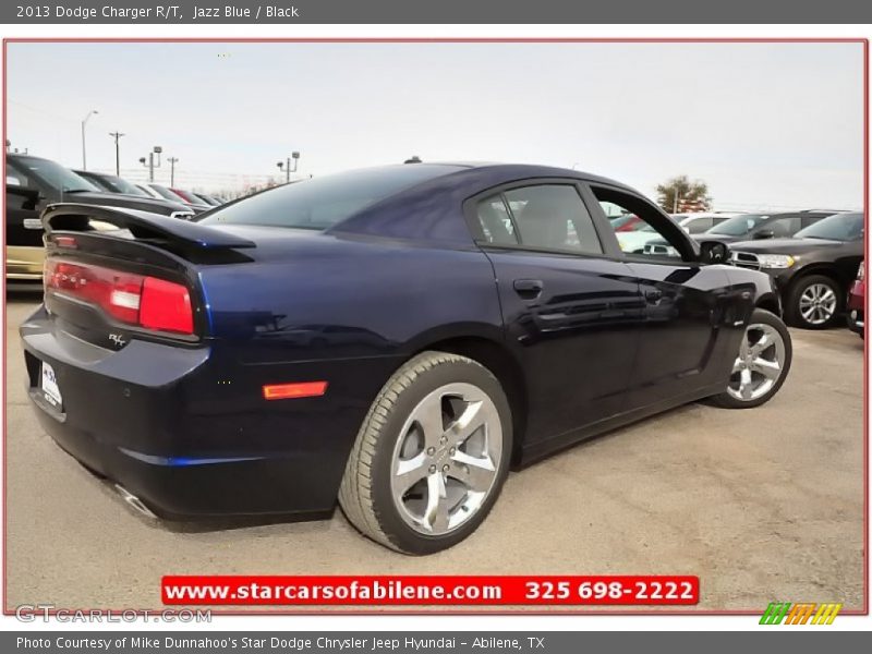 Jazz Blue / Black 2013 Dodge Charger R/T