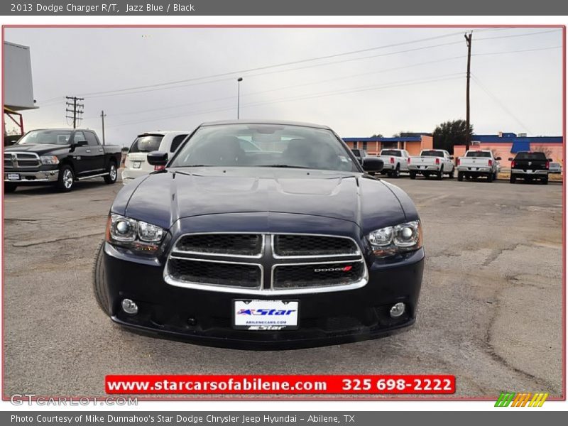 Jazz Blue / Black 2013 Dodge Charger R/T