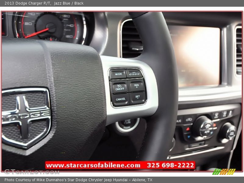 Jazz Blue / Black 2013 Dodge Charger R/T