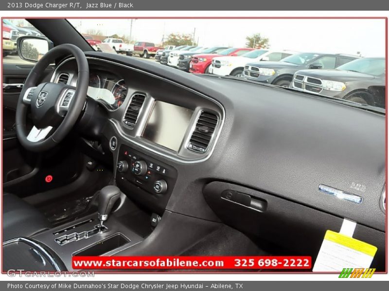 Jazz Blue / Black 2013 Dodge Charger R/T