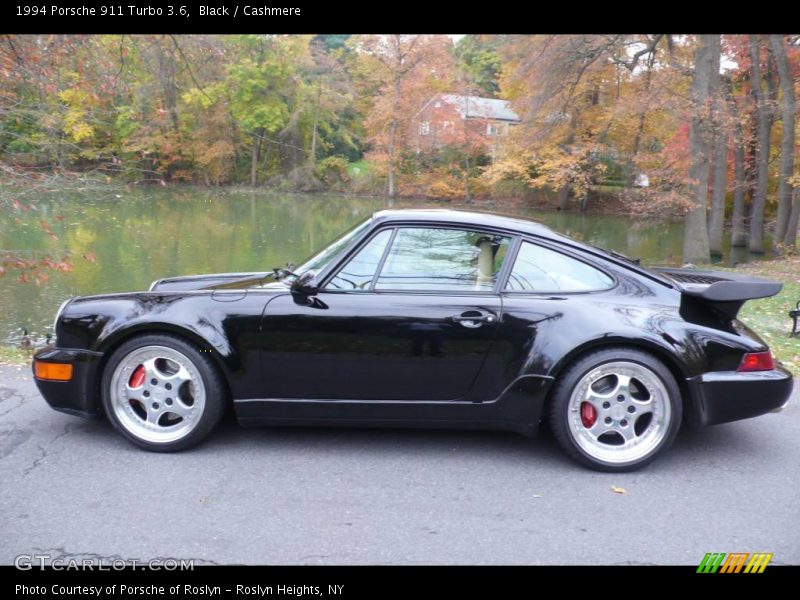 Black / Cashmere 1994 Porsche 911 Turbo 3.6