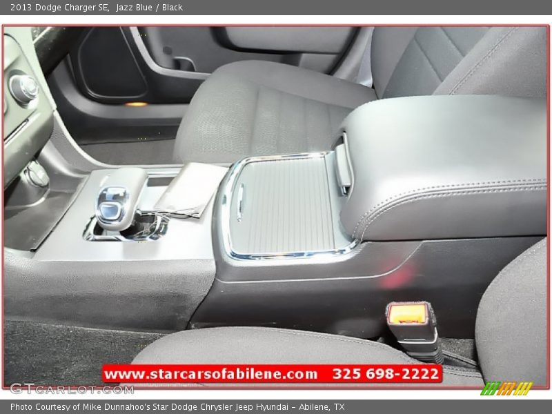 Jazz Blue / Black 2013 Dodge Charger SE