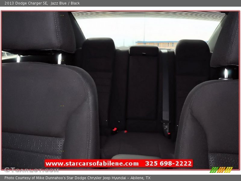 Jazz Blue / Black 2013 Dodge Charger SE