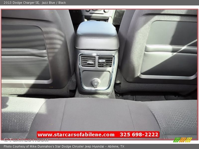 Jazz Blue / Black 2013 Dodge Charger SE