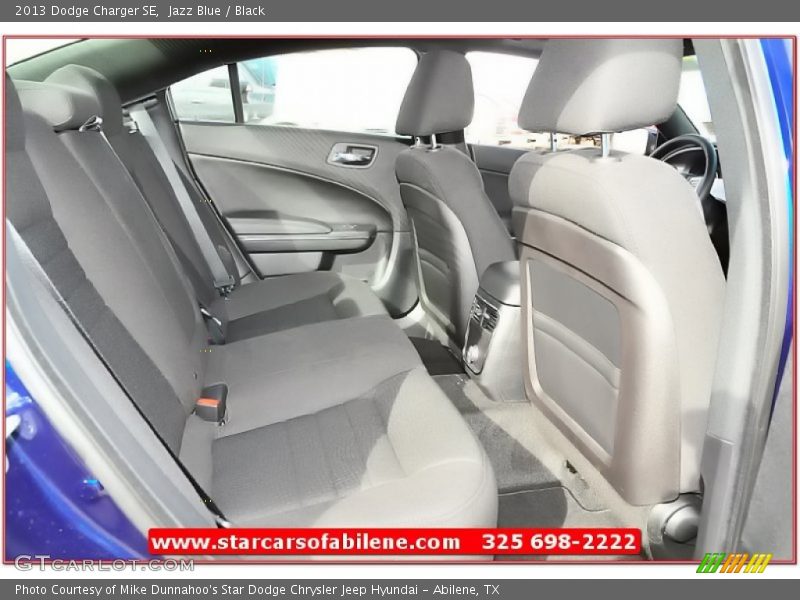 Jazz Blue / Black 2013 Dodge Charger SE