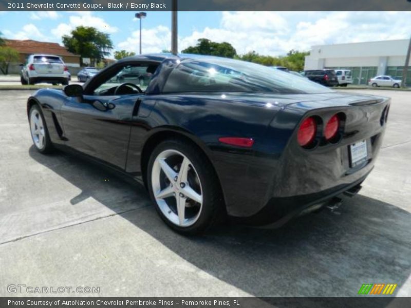 Black / Ebony Black 2011 Chevrolet Corvette Coupe