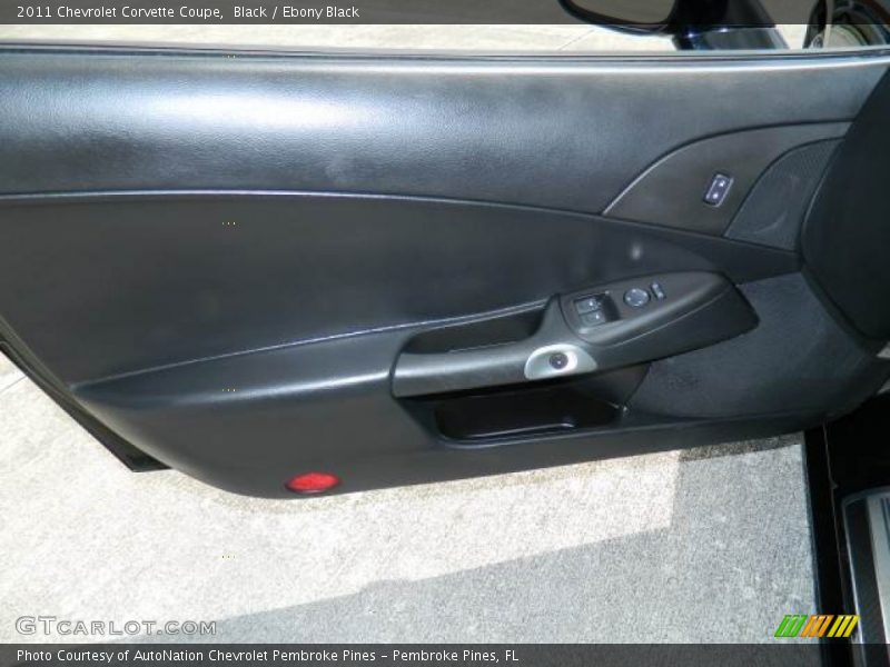 Black / Ebony Black 2011 Chevrolet Corvette Coupe