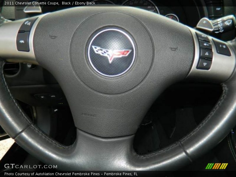 Black / Ebony Black 2011 Chevrolet Corvette Coupe