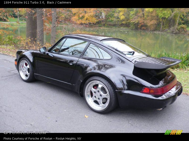 Black / Cashmere 1994 Porsche 911 Turbo 3.6