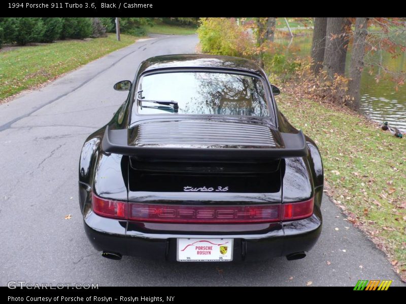 Black / Cashmere 1994 Porsche 911 Turbo 3.6