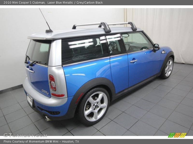 Laser Blue Metallic / Grey/Carbon Black 2010 Mini Cooper S Clubman