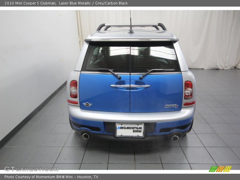 Laser Blue Metallic / Grey/Carbon Black 2010 Mini Cooper S Clubman