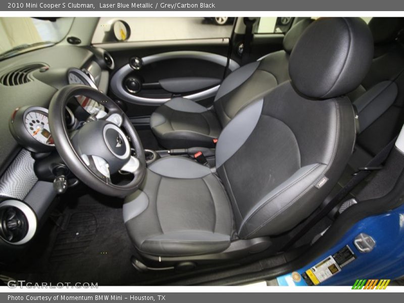 Laser Blue Metallic / Grey/Carbon Black 2010 Mini Cooper S Clubman
