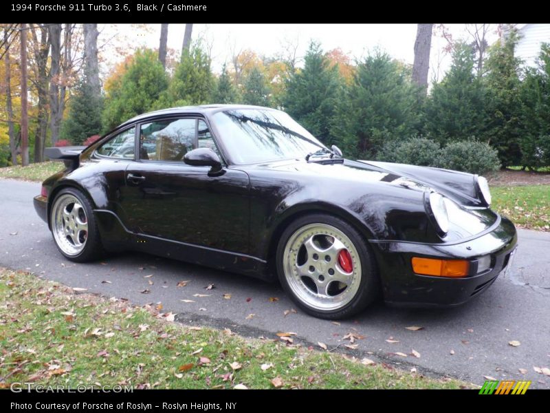 Black / Cashmere 1994 Porsche 911 Turbo 3.6