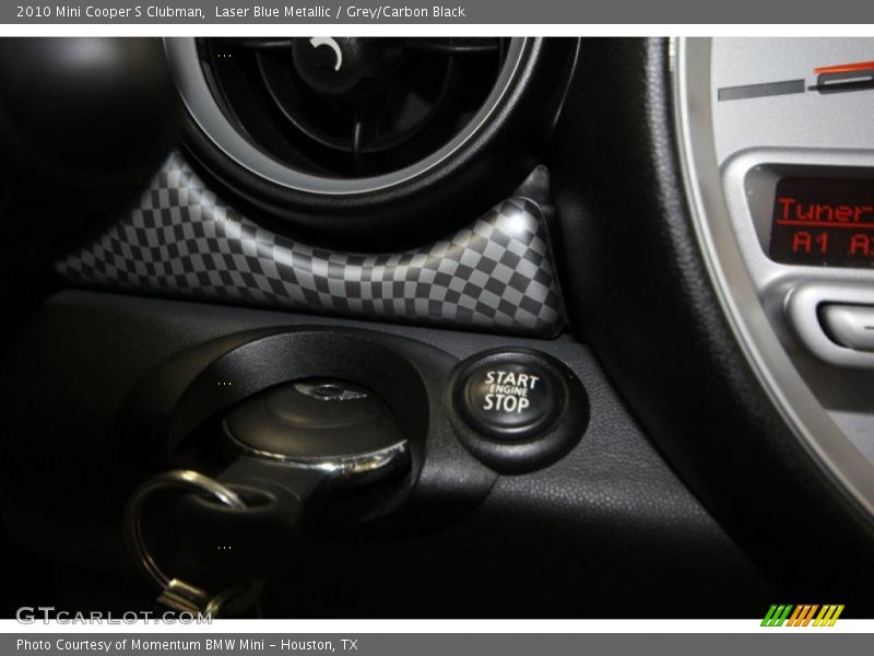 Laser Blue Metallic / Grey/Carbon Black 2010 Mini Cooper S Clubman