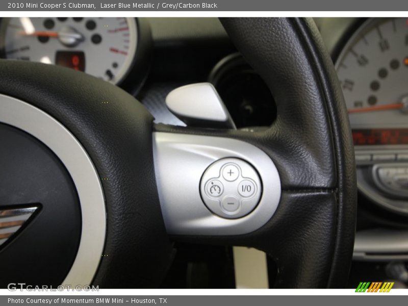 Laser Blue Metallic / Grey/Carbon Black 2010 Mini Cooper S Clubman