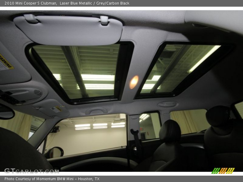 Laser Blue Metallic / Grey/Carbon Black 2010 Mini Cooper S Clubman