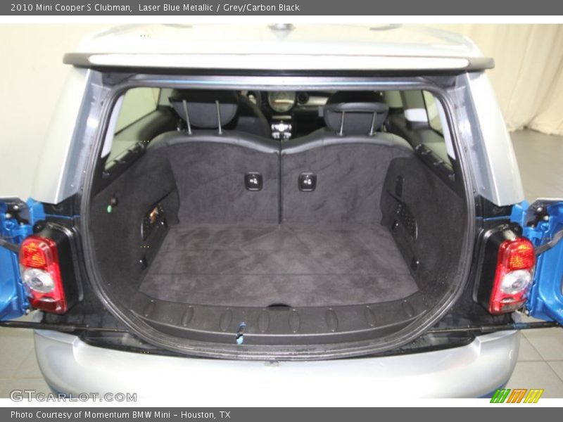 Laser Blue Metallic / Grey/Carbon Black 2010 Mini Cooper S Clubman