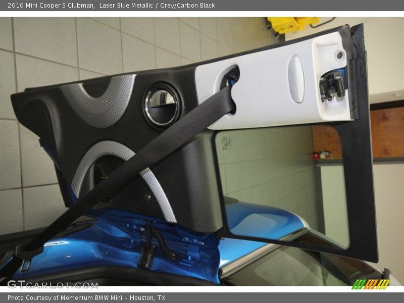 Laser Blue Metallic / Grey/Carbon Black 2010 Mini Cooper S Clubman