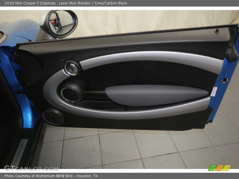 Laser Blue Metallic / Grey/Carbon Black 2010 Mini Cooper S Clubman