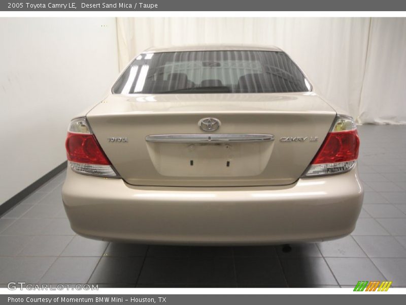 Desert Sand Mica / Taupe 2005 Toyota Camry LE