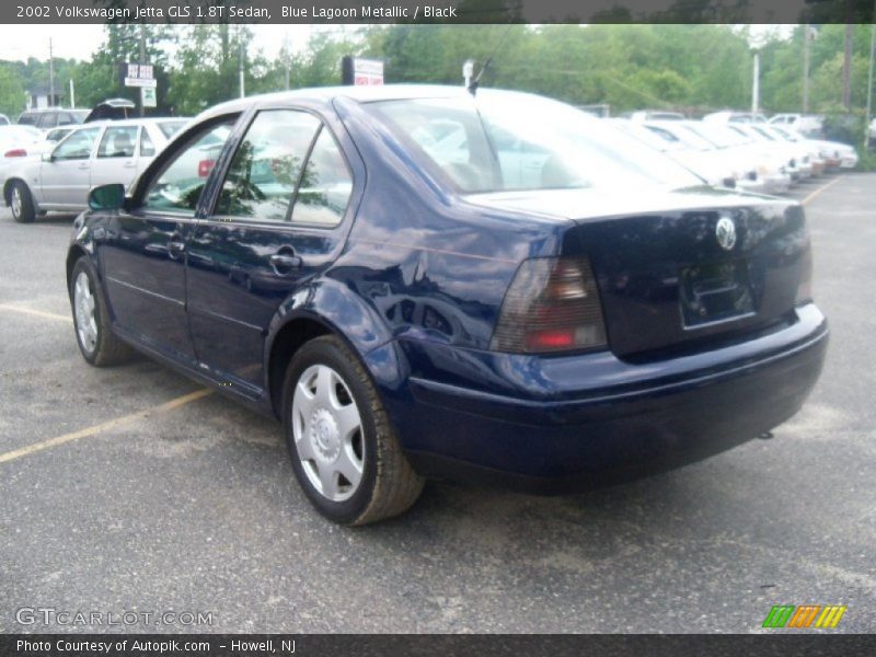 Blue Lagoon Metallic / Black 2002 Volkswagen Jetta GLS 1.8T Sedan