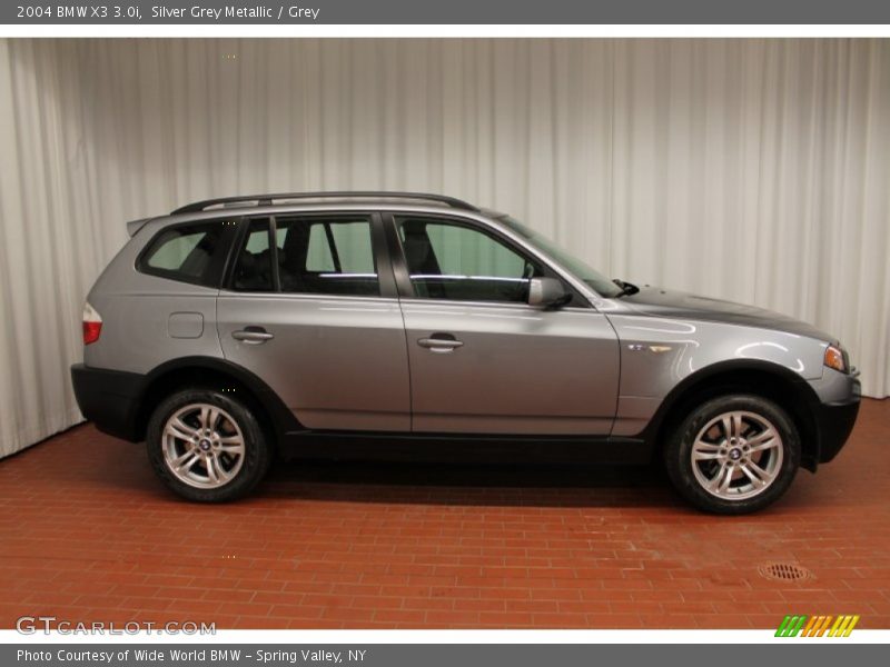 Silver Grey Metallic / Grey 2004 BMW X3 3.0i
