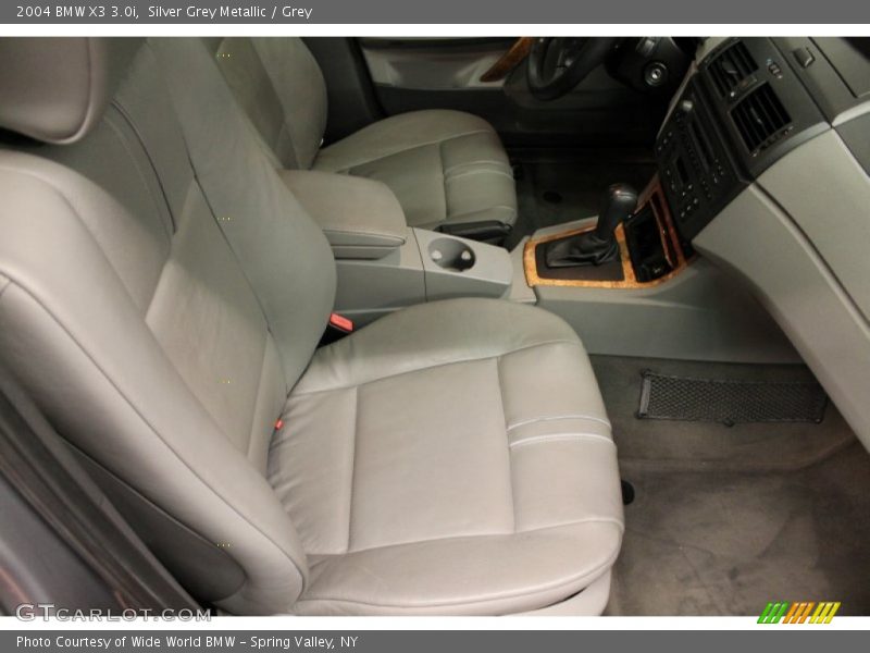 Silver Grey Metallic / Grey 2004 BMW X3 3.0i