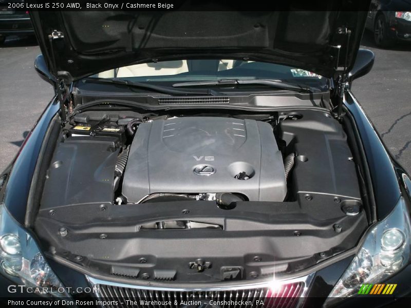 Black Onyx / Cashmere Beige 2006 Lexus IS 250 AWD
