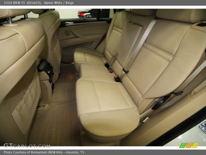 Alpine White / Beige 2009 BMW X5 xDrive30i