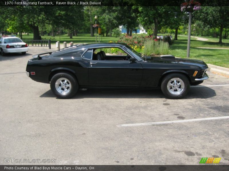 Raven Black / Black Deluxe 1970 Ford Mustang Fastback