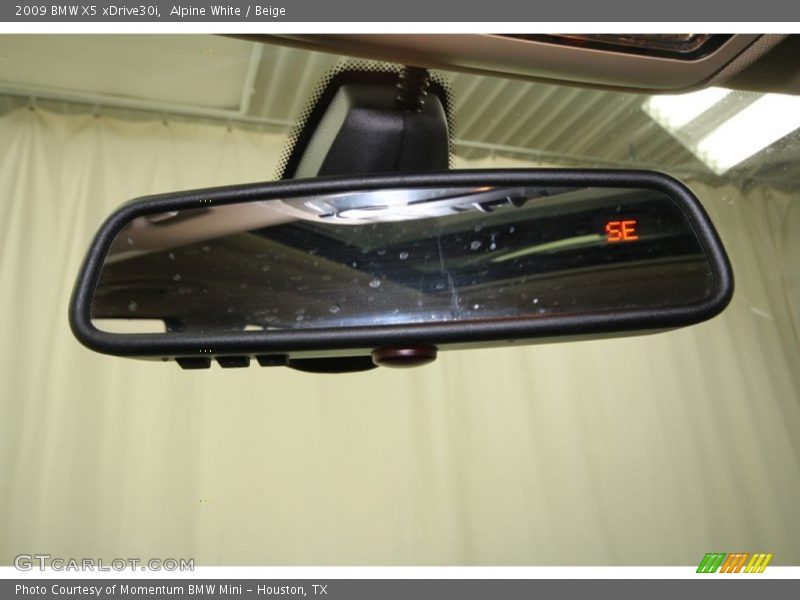 Alpine White / Beige 2009 BMW X5 xDrive30i