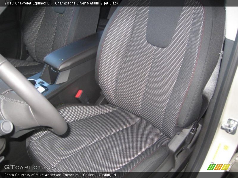 Champagne Silver Metallic / Jet Black 2013 Chevrolet Equinox LT
