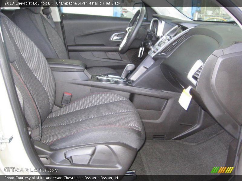 Champagne Silver Metallic / Jet Black 2013 Chevrolet Equinox LT