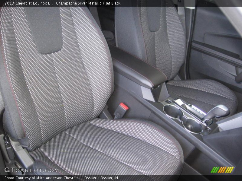 Champagne Silver Metallic / Jet Black 2013 Chevrolet Equinox LT
