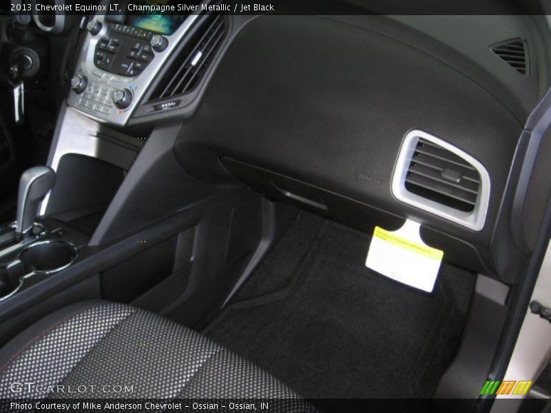 Champagne Silver Metallic / Jet Black 2013 Chevrolet Equinox LT