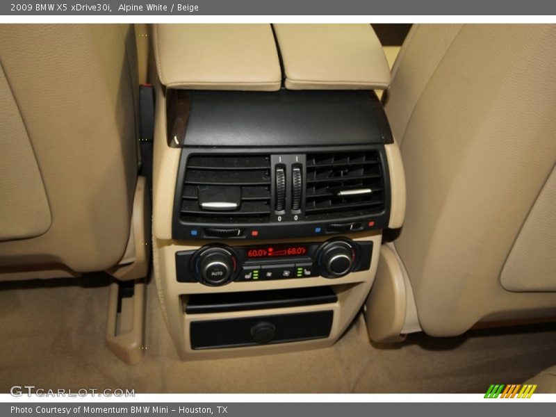 Alpine White / Beige 2009 BMW X5 xDrive30i