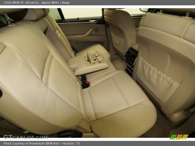 Alpine White / Beige 2009 BMW X5 xDrive30i