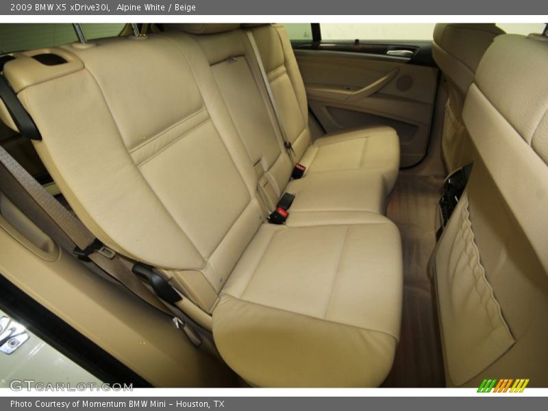 Alpine White / Beige 2009 BMW X5 xDrive30i