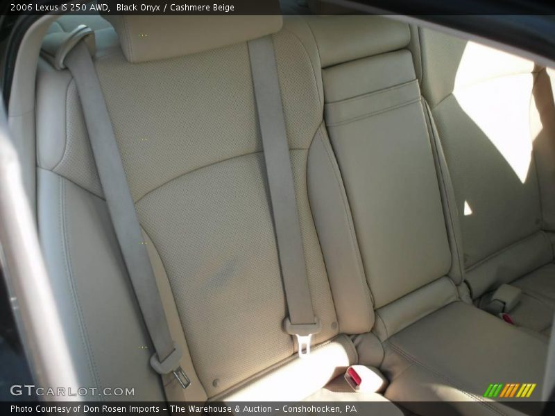 Black Onyx / Cashmere Beige 2006 Lexus IS 250 AWD