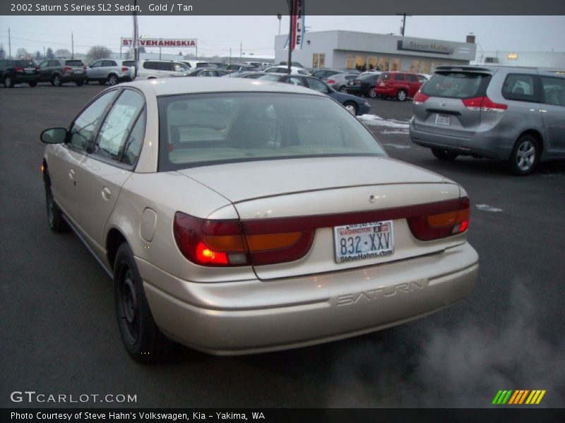 Gold / Tan 2002 Saturn S Series SL2 Sedan