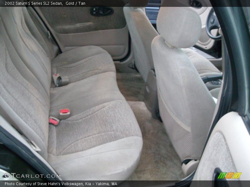 Gold / Tan 2002 Saturn S Series SL2 Sedan